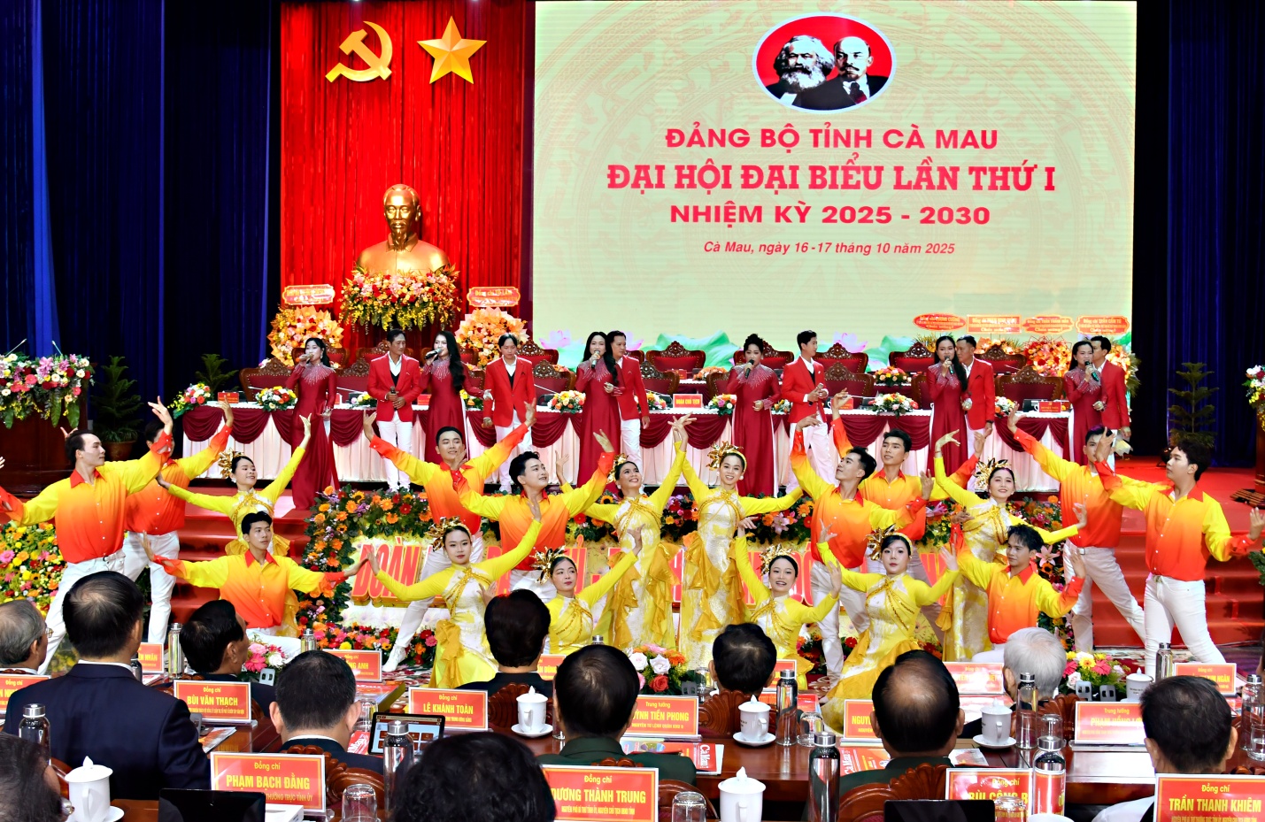 Ban Chấp hành, Ban Thường vụ Đảng bộ tỉnh Cà Mau Nhiệm kỳ 2025 - 2030