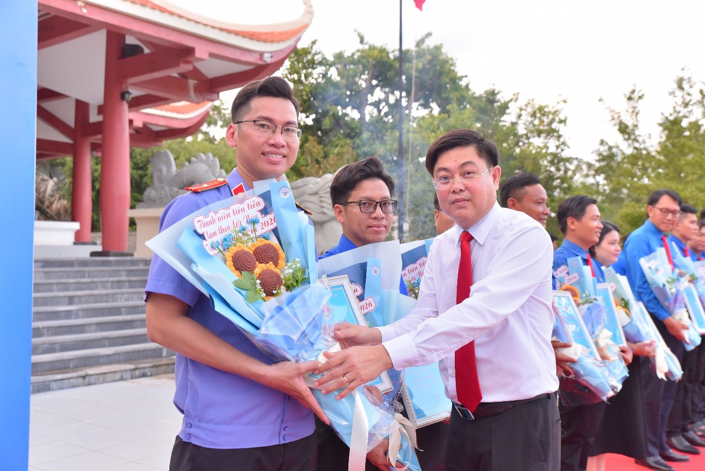 Cán bộ Đoàn các cơ quan Đảng tỉnh Cà Mau được tuyên dương Thanh niên tiên tiến làm theo lời Bác năm 2026